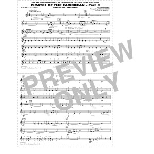 Pirates of the Caribbean - Part 3 (arr. Michael Brown) - Bb Horn/Flugelhorn