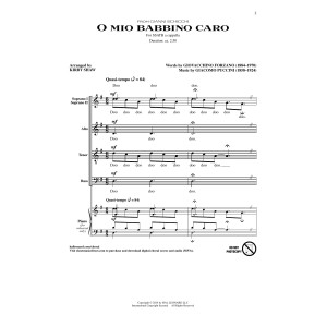 O Mio Babbino Caro (arr. Kirby Shaw)