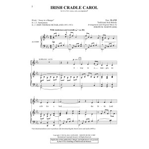 Irish Cradle Carol