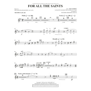 For All The Saints - Trumpet 1 & 2 in Bb