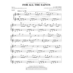 For All The Saints - Piano