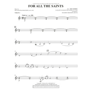 For All The Saints - Violin 2