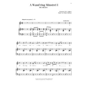 A Wand'ring Minstrel I (from The Mikado)