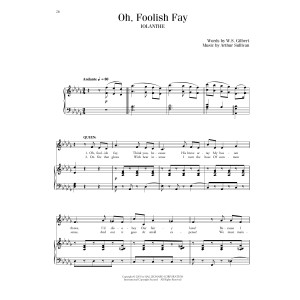 Oh, Foolish Fay (from Iolanthe)