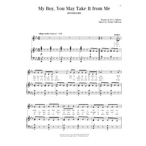 My Boy, You May Take It From Me (from Ruddigore)