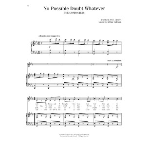 No Possible Doubt Whatever (from The Gondaliers)