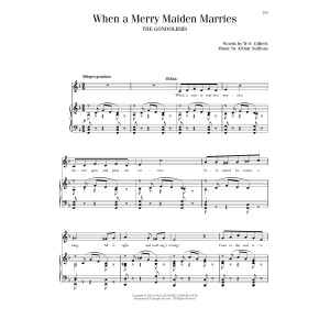 When A Merry Maiden Marries (from The Gondoliers)