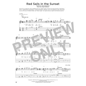 Red Sails In The Sunset (arr. Fred Sokolow)