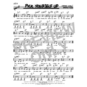Pick Yourself Up (Low Voice)