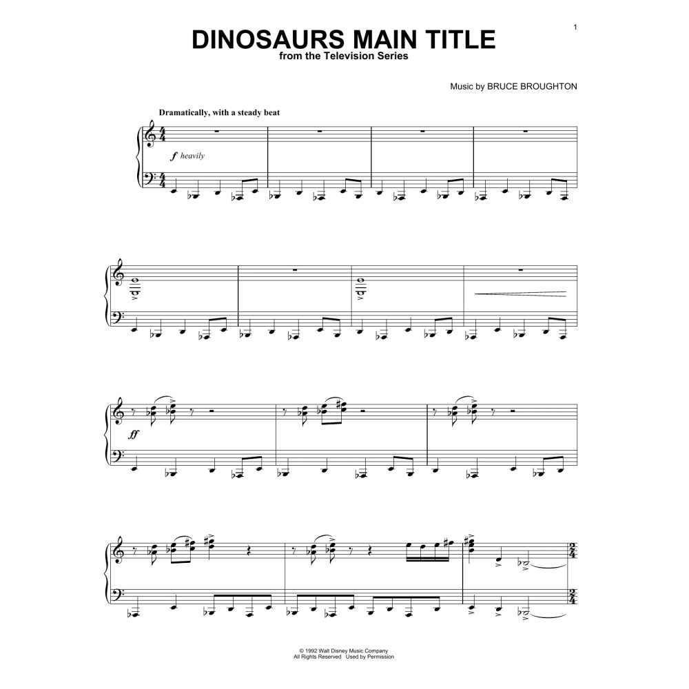 Dinosaurs Main Title