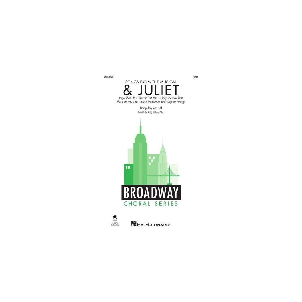 Songs from the Musical "& Juliet" (Choral Medley)