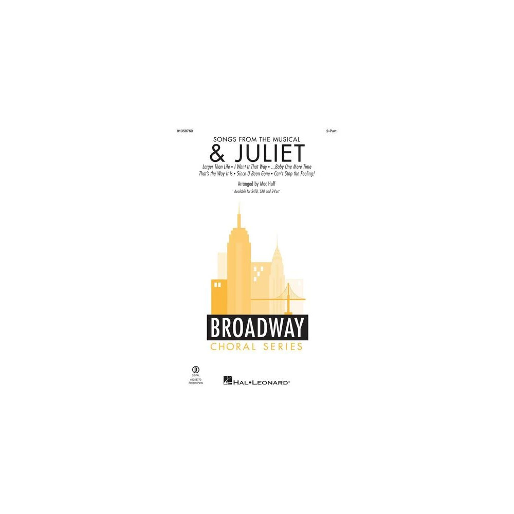 Songs from the Musical "& Juliet" (Choral Medley)