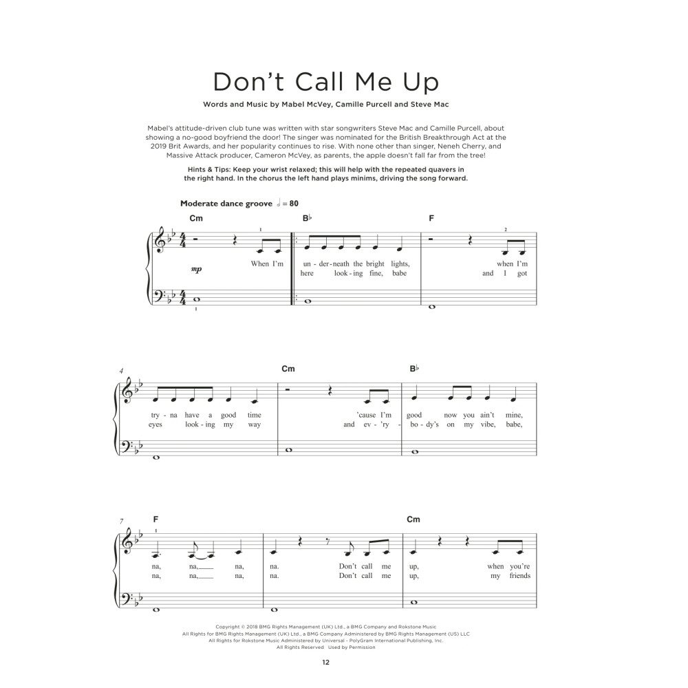 Don't Call Me Up