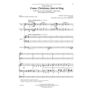Concertato on Come, Christians, Join to Sing