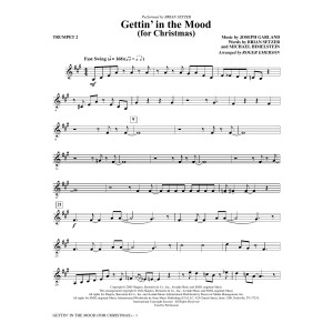 Gettin' in the Mood (For Christmas) (arr. Roger Emerson) - Bb Trumpet 2