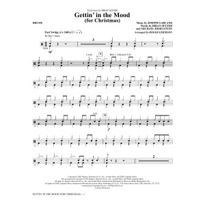 Gettin' in the Mood (For Christmas) (arr. Roger Emerson) - Drums