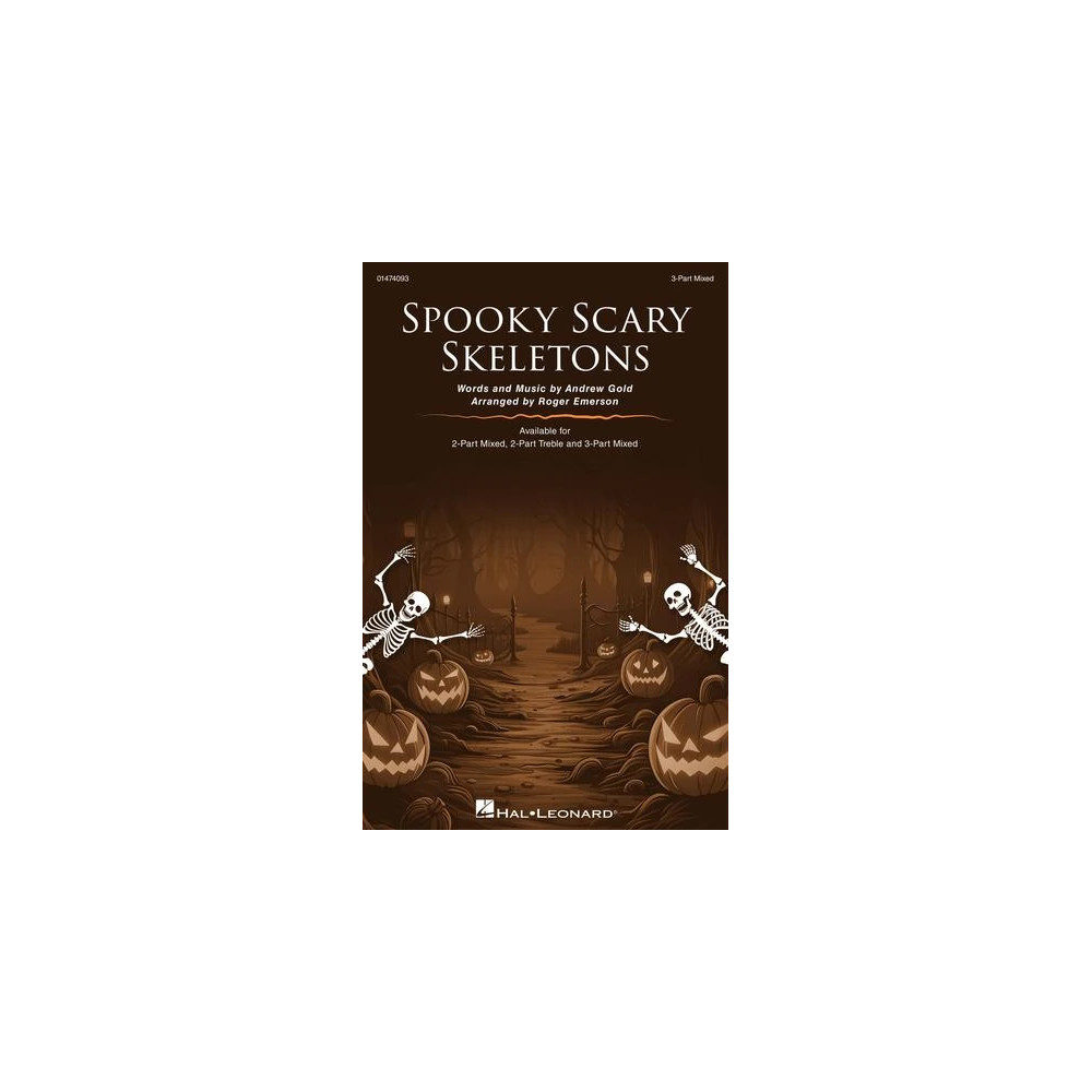 Spooky Scary Skeletons (arr. Roger Emerson)