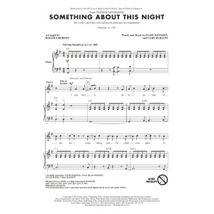 Something About This Night (from Finding Neverland) (arr. Roger Emerson)