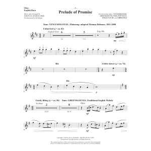 The Star Arising (A Cantata For Christmas) - Oboe, English Horn