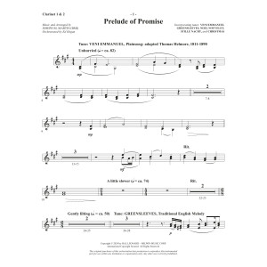 The Star Arising (A Cantata For Christmas) - Bb Clarinet 1 & 2