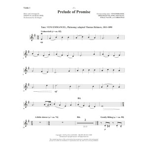 The Star Arising (A Cantata For Christmas) - Violin 1