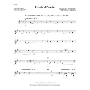 The Star Arising (A Cantata For Christmas) - Violin 2