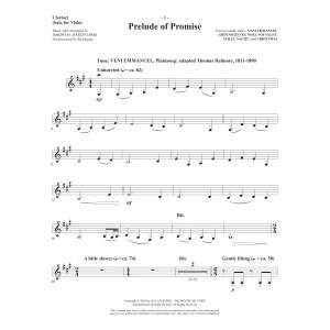 The Star Arising (A Cantata For Christmas) - Clarinet (sub Viola)