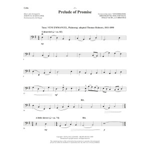 The Star Arising (A Cantata For Christmas) - Cello