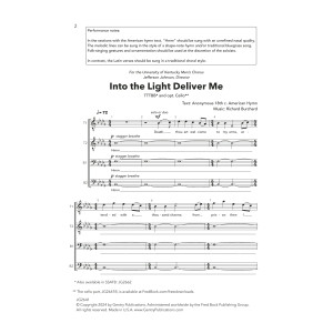 Into The Light, Deliver Me