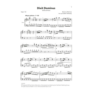 Dixit Dominus (arr. Andrew Hathaway)