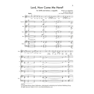 Lord, How Come Me Here?