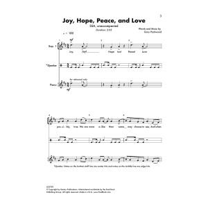 Joy, Hope, Peace, And Love