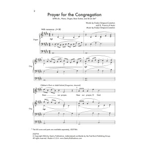 Prayer For The Congregation