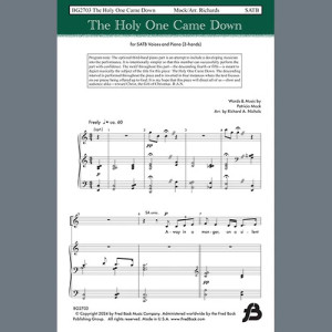 The Holy One Came Down (arr. Richard A. Nichols)