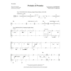 The Star Arising (A Cantata For Christmas) - Percussion