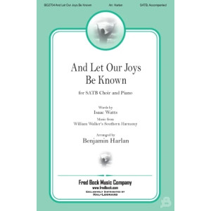 And Let Our Joys Be Known