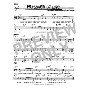 Prisoner Of Love (Low Voice)