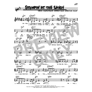 Stompin' At The Savoy (Low Voice)