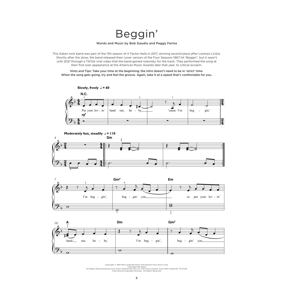 Beggin'