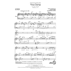 Your Song (arr. Mac Huff)