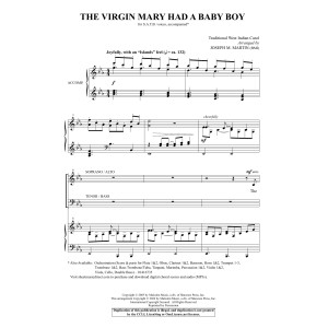 The Virgin Mary Had A Baby Boy (arr. Joseph M. Martin)
