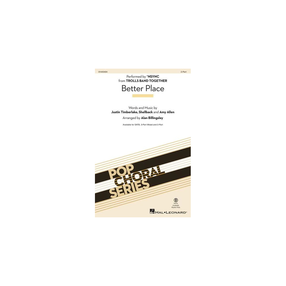 Better Place (from Trolls Band Together) (arr. Alan Billingsley)
