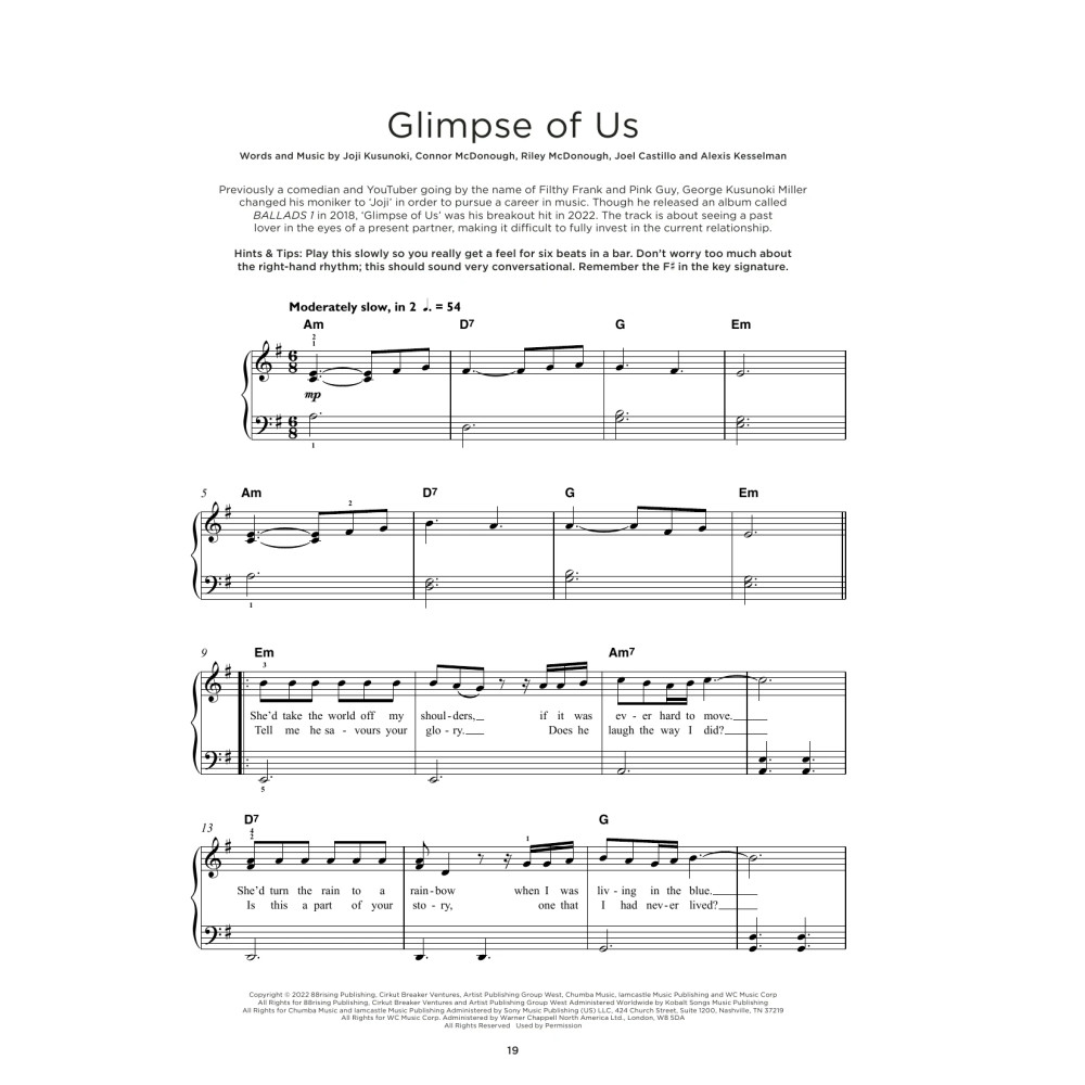 Glimpse Of Us