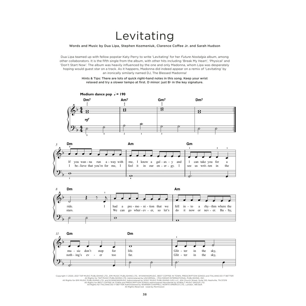 Levitating