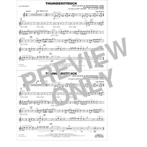 Thunderstruck (arr. Matt Conaway) - 1st Bb Trumpet