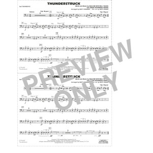 Thunderstruck (arr. Matt Conaway) - 2nd Trombone