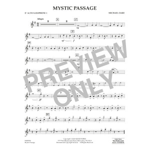 Mystic Passage - Alto Saxophone 1