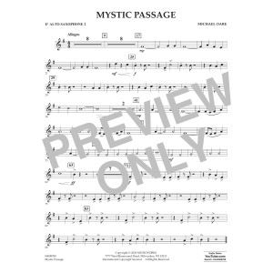 Mystic Passage - Alto Saxophone 2