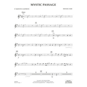 Mystic Passage - Eb Baritone Saxophone