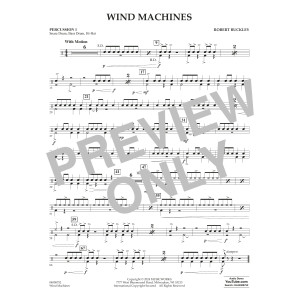 Wind Machines - Percussion 1